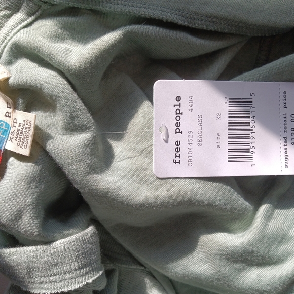 NWT Free People Beach Collection in Seagrass - Picture 4 of 9